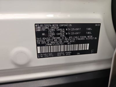 2020 Toyota RAV4 Hybrid XLE