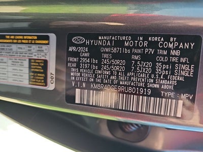 2024 Hyundai Palisade SEL 7 Passenger