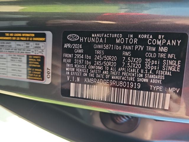 2024 Hyundai Palisade SEL 7 Passenger