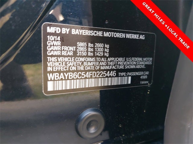 2015 BMW 7 Series 750i xDrive