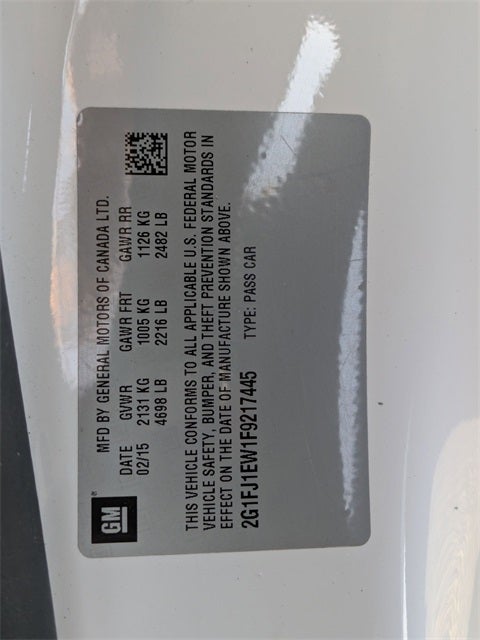 2015 Chevrolet Camaro SS 2SS