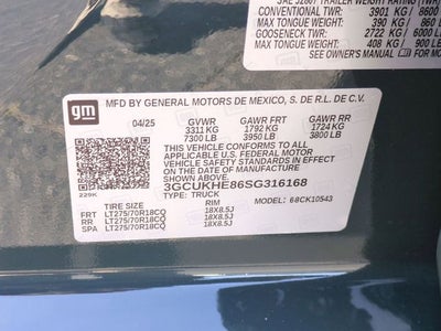 2025 Chevrolet Silverado 1500 ZR2
