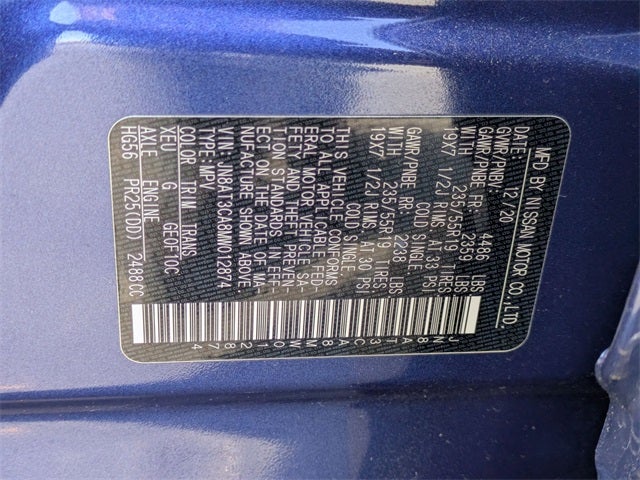 2021 Nissan Rogue SL