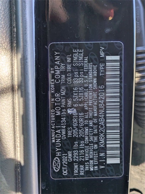 2022 Hyundai Kona SE