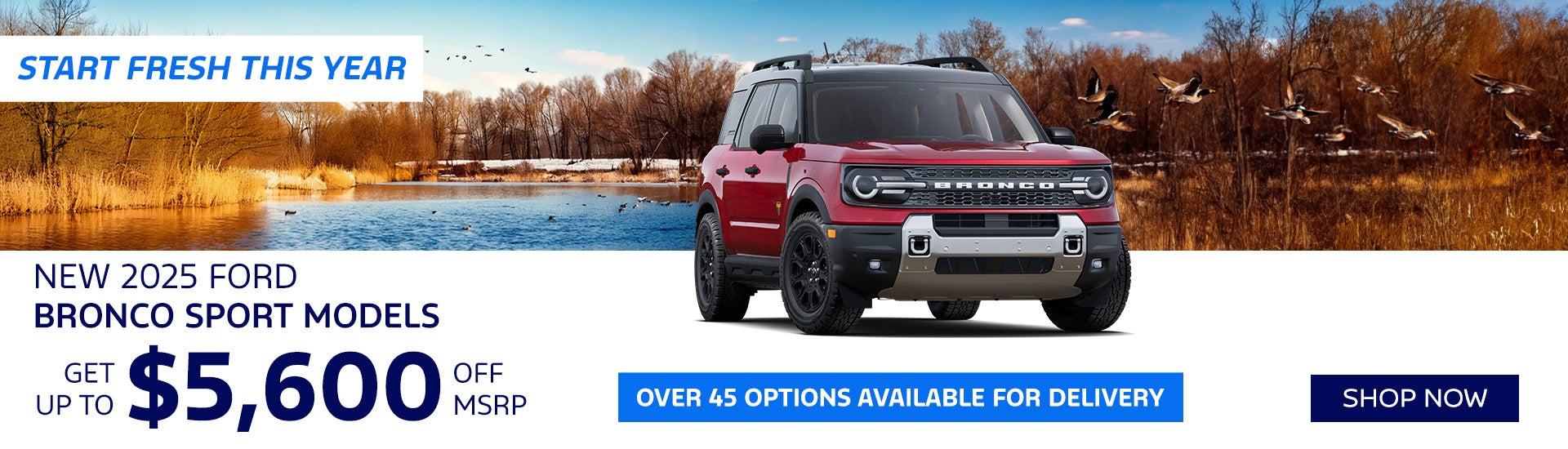 Bronco Sport Offer